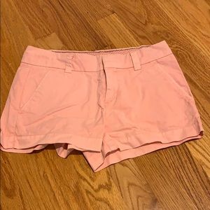 Salmon pink work shorts